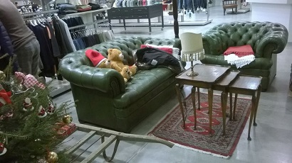 Baratti Antichità - Chesterfield sofa and armchair rental for events - 8